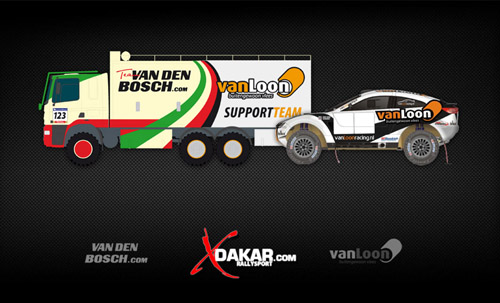 Nieuw ambitieus Nederlands Dakar team + LIVERY